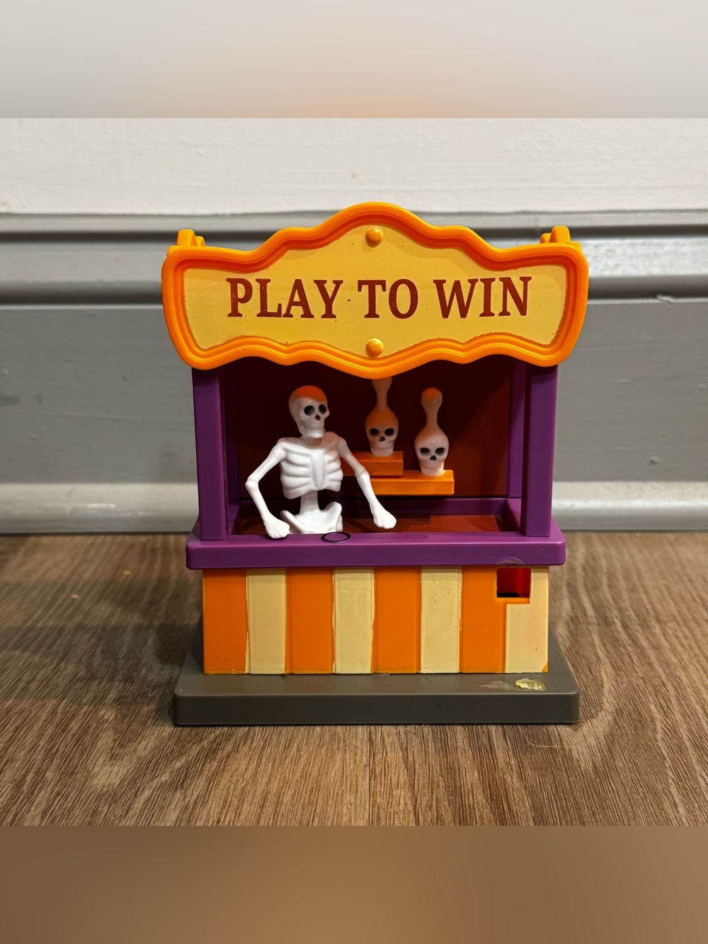 Play to Win Halloween Skeleton Toy Booth